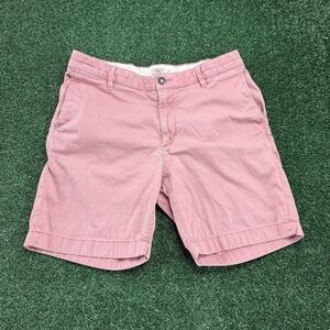 Faherty Men's Shorts Size 34 Pink Khaki Chino